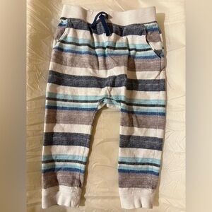 Peek Striped Kids Casual Bottoms - Blue and Brown